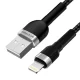 Wozinsky WNBAL2 USB-A į Lightning laidas 2.4A 2m, juodas
