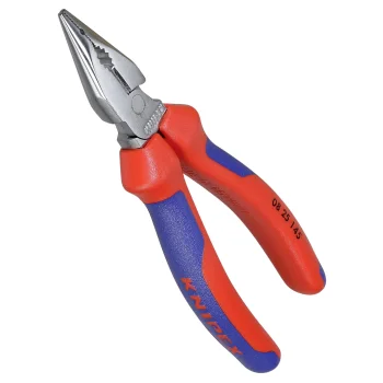 KNIPEX Needle-Nose Combination Pliers 08 25 145, Chrome Plated, 145 mm