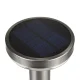 Maclean MCE465 C/M saulės energijos LED lempa su jutikliu, matinio chromo