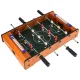 Mini stalo futbolas vaikams, stalo žaidimas su 12 figūrėlių ir 2 kamuoliukais, 50 x 30,5 x 9 cm