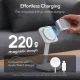 ESR Orbit HaloLock MagSafe dėklas Apple AirPods 4 ausinėms, baltas
