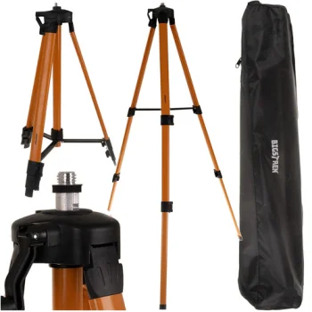 Bigstren Cross Line Laser Tripod 150cm, Orange/Black