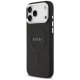 Guess Classic Logo MagSafe dėklas telefonui iPhone 17 Pro Max, juodas