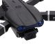 E99 Pro RC Drone with Dual 720P Camera and Case, Graphite