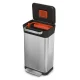 Šiukšliadėžė su presu Joseph Joseph Titan 30L Stainless Steel