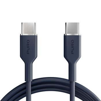 Puro ICON USB-C to USB-C Cable 1.5m, Navy Blue