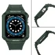 Apsauginis dėklas ir dirželis Apple Watch 38/40/41mm, Žalias