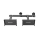 Dvigubas automobilinis galvos atramos laikiklis Wozinsky WTHBK1 4.7-11\", juodas