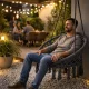 Visebnoji kėdė MultiGarden Boho, pilka