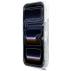 Karl Lagerfeld Liquid Glitter Karl Script Logo MagSafe Phone Case Cover iPhone 17 Pro - Clear