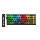 Mechaninė žaidimų klaviatūra Wozinsky WKGP-1165 RGB - Juoda