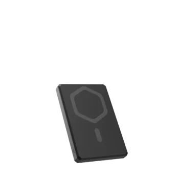 UAG Ultra Slim 5K 5000 mAh išorinė baterija su MagSafe ir stovu, juoda/pilka