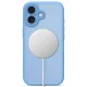 Tech-Protect MagPeak MagSafe CC case for iPhone 17, matte blue