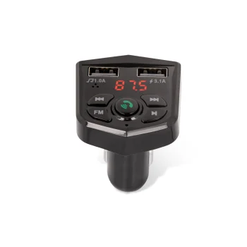 Setty TFM-03 Bluetooth FM Transmitter, Black