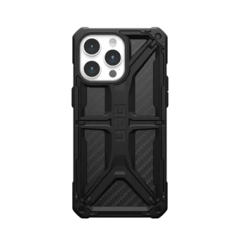 UAG Monarch dėklas, skirtas iPhone 15 Pro Max, juodas (carbon)