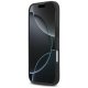 Mercedes iPhone 17 Case Leather Laurel Leaves MagSafe, Black