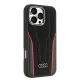 Audi odinis dėklas su MagSafe skirtas iPhone 16 Pro Max, juodas / raudonas