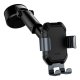 Baseus Gravity Car Mount Dashboard Windshield Phone Bracket Holder, Black