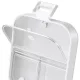 Pill and Vitamin Organizer with 7 Compartments, White