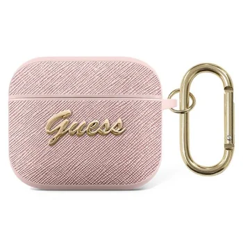 Guess GUA3SASMP Case for Apple AirPods 3 Pink
