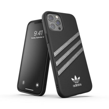 Adidas OR Molded Case Woman dėklas, skirtas iPhone 12 Pro Max, juodas
