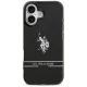 U.S. Polo Assn. MagSafe dėklas, skirtas iPhone 17, juodas