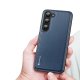 Dux Ducis Fino dėklas Samsung Galaxy S23+ telefonui, mėlynas