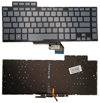 Asus StudioBook 15 H500GV Keyboard with Backlight, US, Black