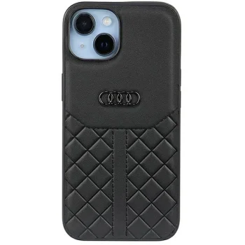 Audi Genuine Leather Case for iPhone 14 6.1", Black