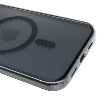 Dėklas iPhone 17 Air 3mk Frosty MagCase, juodas