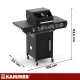 Dujinis kepsninė Kaminer Varen Black 3.0, 10kW su uždangalu ir iešmu