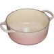 Ketaus puodas Le Creuset Signature apvalus 20 cm, 2.4 l, shell pink