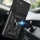 Samsung Galaxy A54 (SM-A546) Armor Guard TPU Hybrid Camshield Case Cover, Black