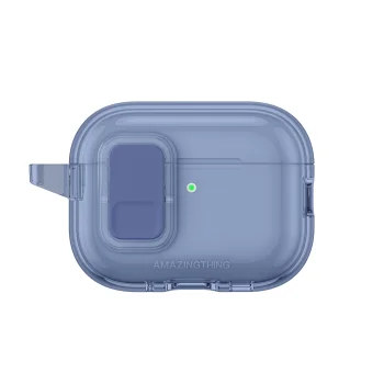 Ausinių dėklas AmazingThing Minimal Case, skirtas Apple AirPods Pro 3, mėlynas