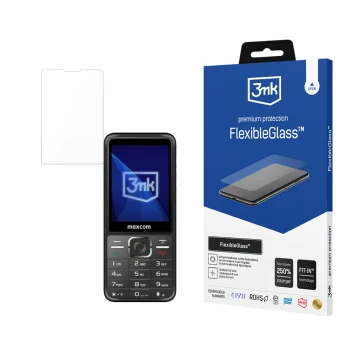 Hibridinis apsauginis stiklas 3mk FlexibleGlass telefonui MAXCOM Classic MM244