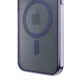 Dėklas Apple iPhone 15 Pro 3Mk Protection Frosty MagCase, violetinis