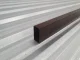 Horizontalus tvoros profilis 20/40 mm, RAL8017, rudas