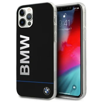 BMW Signature Printed Logo Hardcase for iPhone 12 / 12 Pro - Black