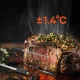 Išmanusis virtuvinis termometras Meatmeet Pro, Bluetooth / Wi-Fi, juodas
