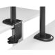 Maclean MC-753N stalinis monitoriaus laikiklis 17-32\", iki 9 kg, juodas