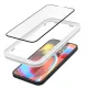 Spigen ALM GLASS FC apsauginis stiklas (2 vnt.) iPhone 13/13 Pro/14/16E, Juodas