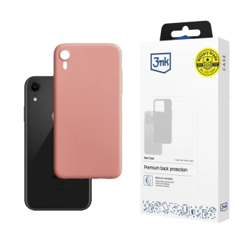 Telefono dėklas 3mk Matt Case skirtas iPhone XR, matinis rožinis
