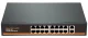 PoE komutatorius 16x Gigabit PoE + 2x Gigabit UPLINK, 250W