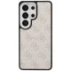 Guess 4G Embossed Ring MagSafe dėklas Samsung Galaxy S26 Ultra, rožinis