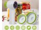 Electric Vacuum Pump for Food with Bags and Lids, 5W, White
