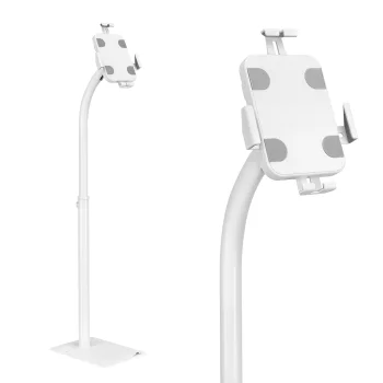 Planšetinio kompiuterio grindų stovas Maclean MC-467W, 7.9"-11", baltas