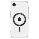 Spigen Ultra Hybrid MagSafe dėklas, skirtas iPhone 16e / 17e, Carbon Fiber