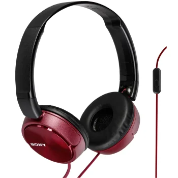 Uždėtinės ausinės Sony MDR-ZX310APR, raudonos