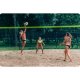 Neo-Sport tinklinio ir badmintono tinklas su stovu, 570 cm