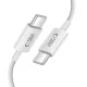 „Tech-Protect Ultraboost Lite“ USB-C laidas 60W 200 cm, pilkas